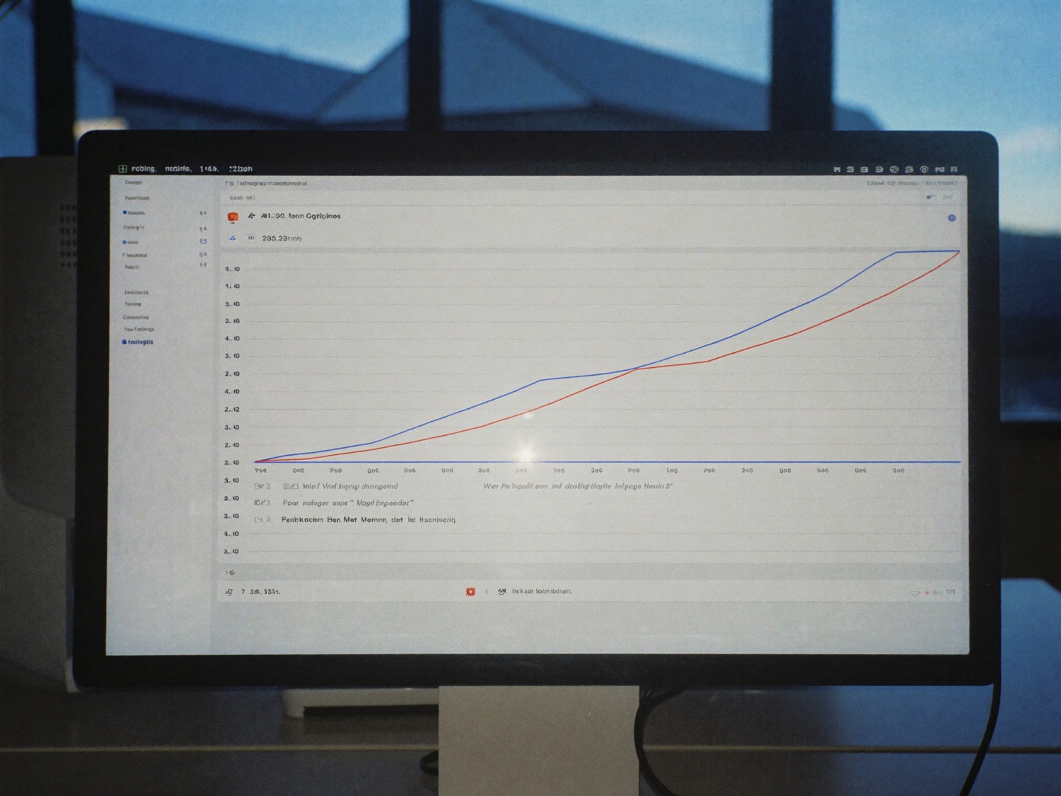 A live dashboard once it goes live